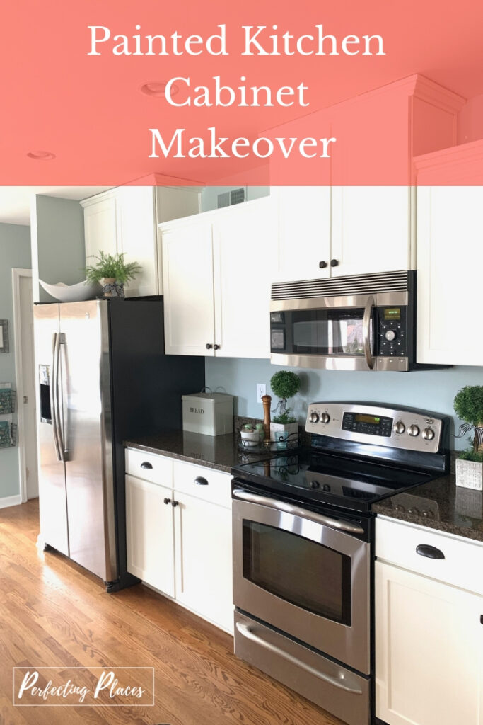 Painted Kitchen Cabinet Makeover