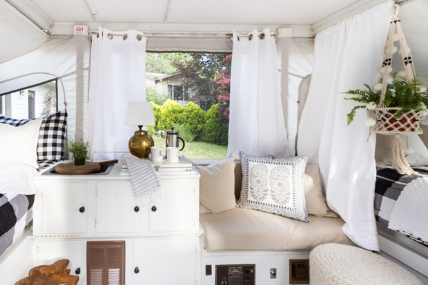 Pop Up Trailer Makeover