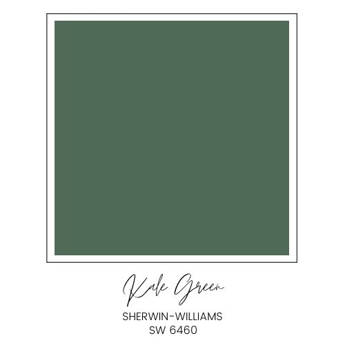 Sherwin Williams Kale Green 6460
