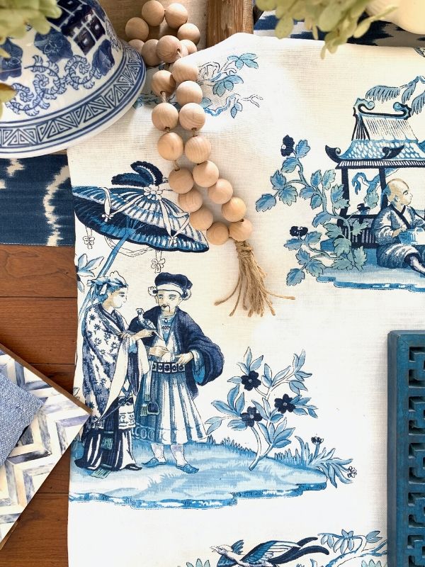 Blue and White Chinoiserie
