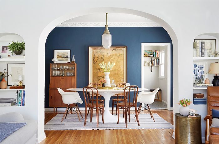 Blue Dining Room