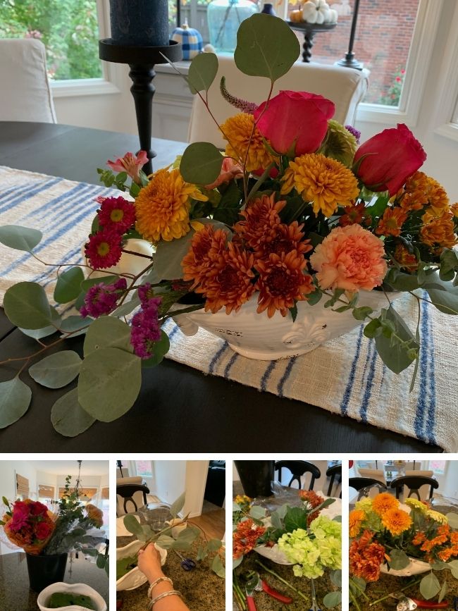 How to Arrange a Thanksgiving Centerpiece