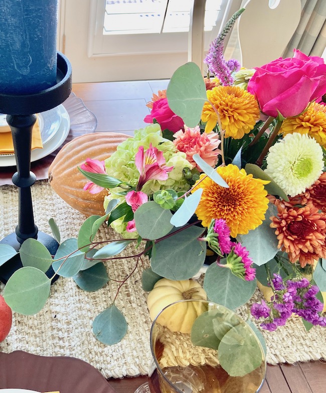 Colorful Centerpiece for Thanksgiving