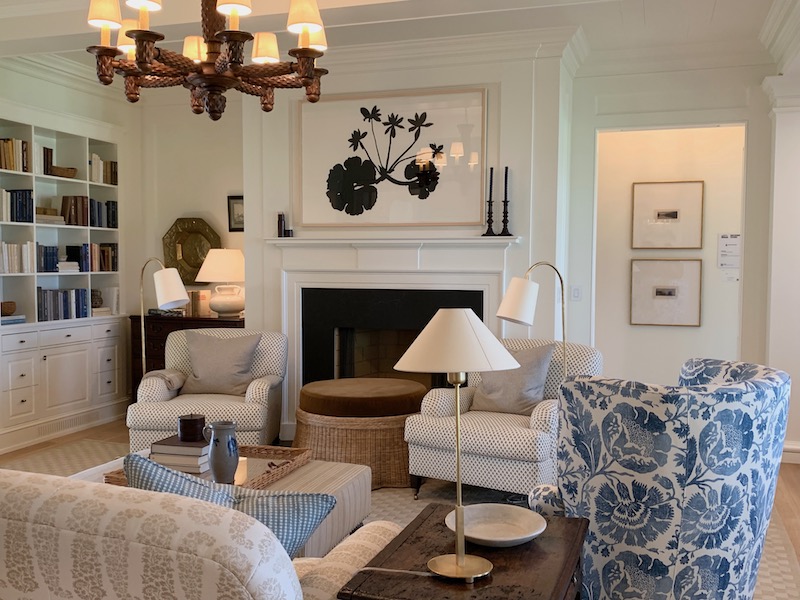 Living Room in the 2021 Southern Living Idea House