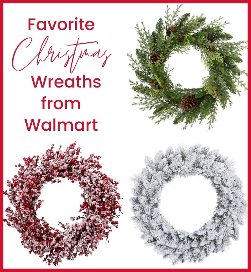 Favorite Wreaths from Walmart