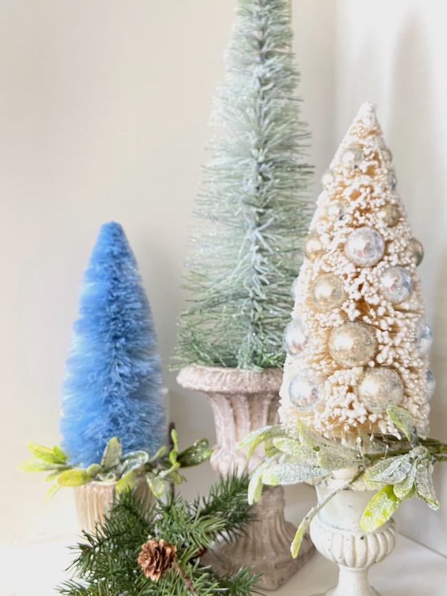 Traditional Mini Bottle Brush Trees