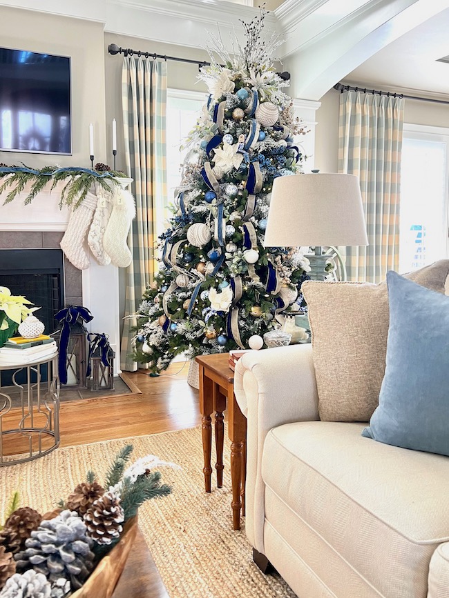 Christmas Tree in Living Room