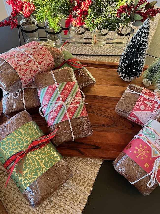 Wrapped Treats for Christmas Gifts
