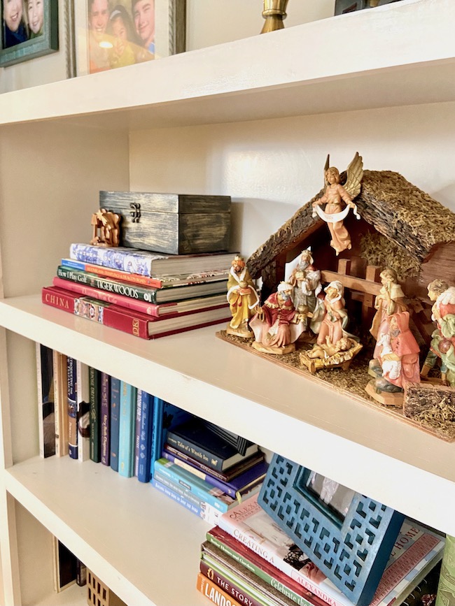 Nativity on Bookshelves