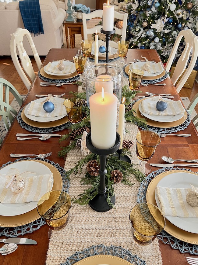 Table Setting for Christmas