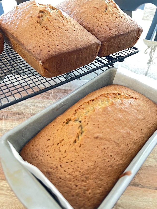 Homemade Chocolate Chip Zucchini Bread