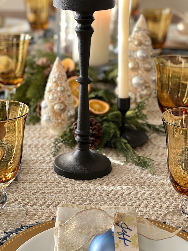 Table Setting for Christmas