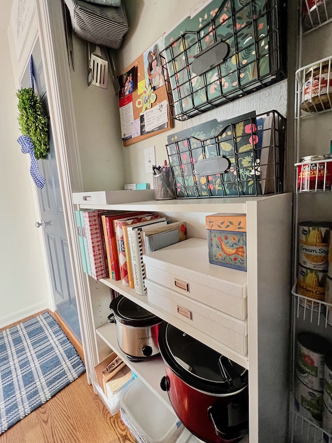 Command Center in Pantry