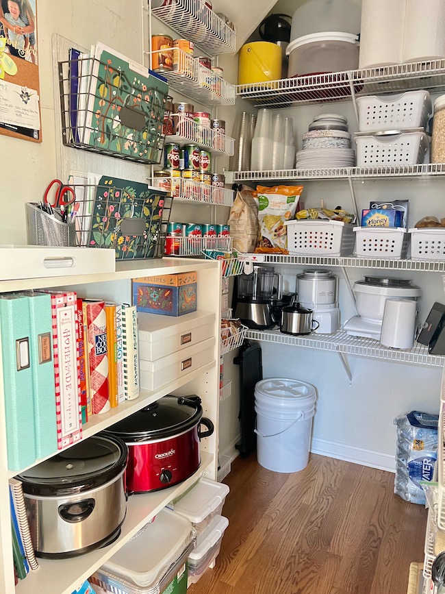 Baking Cupboard Organization - Tidbits