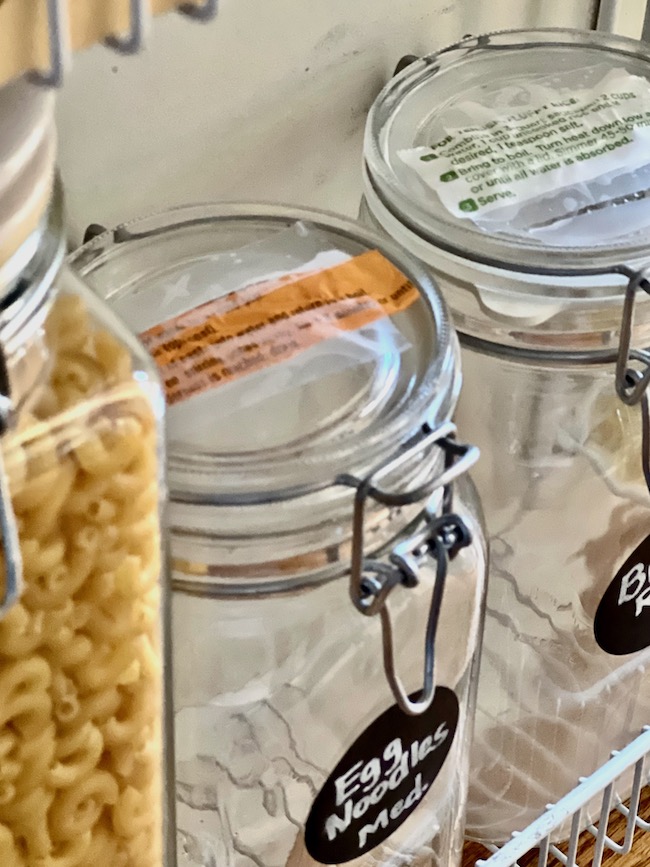 Jars for Pantry