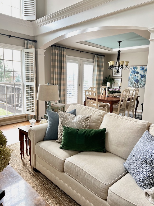 Living Room and Dining Room