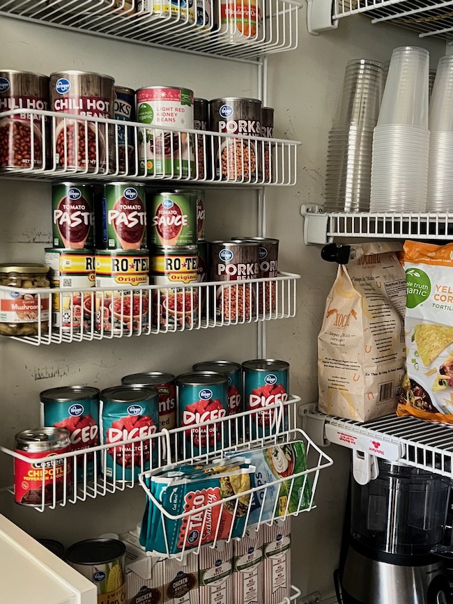 Organizing Canned Goods