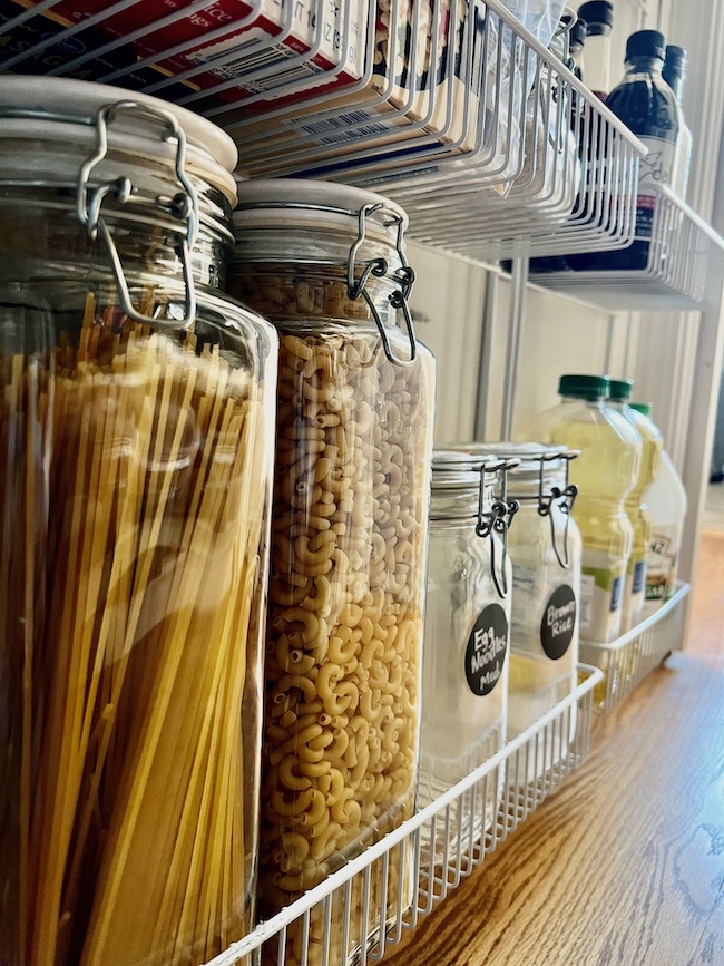 Sealed Jars for Pantry