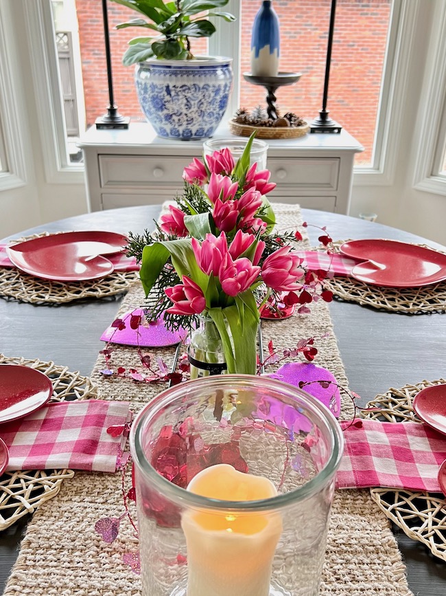 Valentine's Day Table Decor