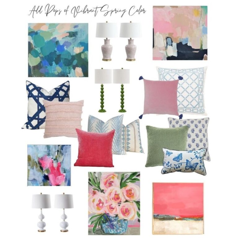 Bright Spring Color Palette for Your Home