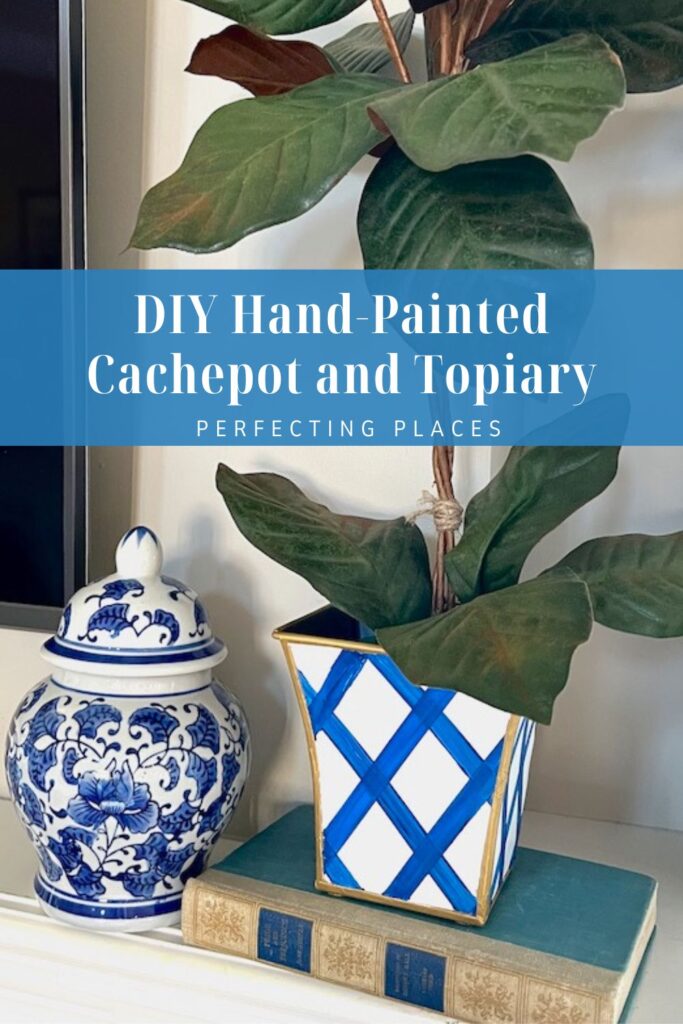 Hand Painted Flower Pots - DIY Cachepots PIN
