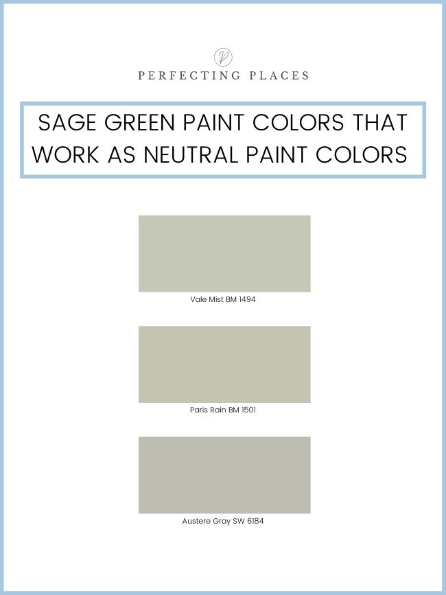 Sage Green Paint Colors