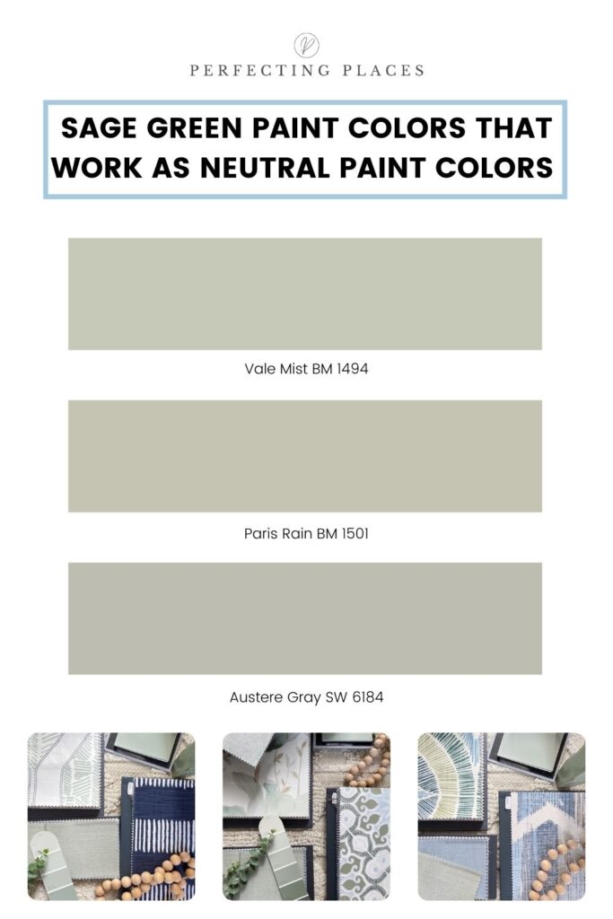 Sage Green Paint Colors for Neutrals