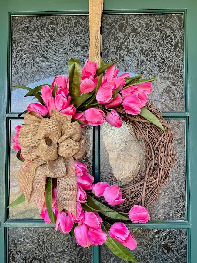 Spring Wreath DIY