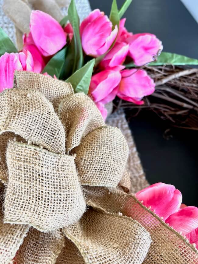 Spring Wreath DIY