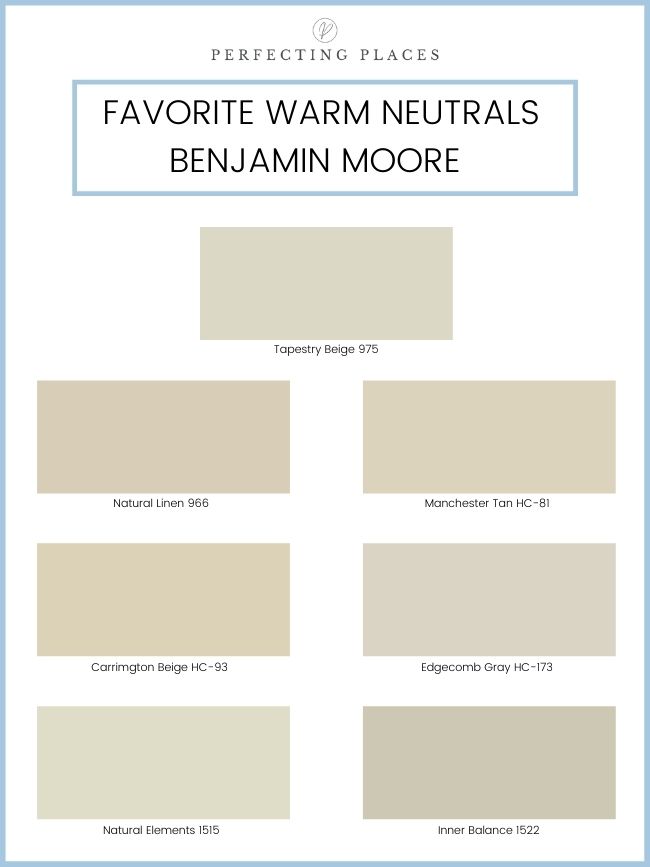 Favorite Neutral Paint Colors in Our Homes