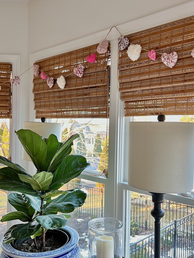 Yarn Heart Garland