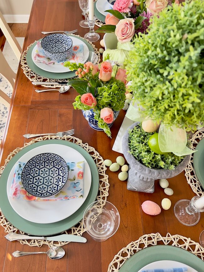 Set and Easter Table