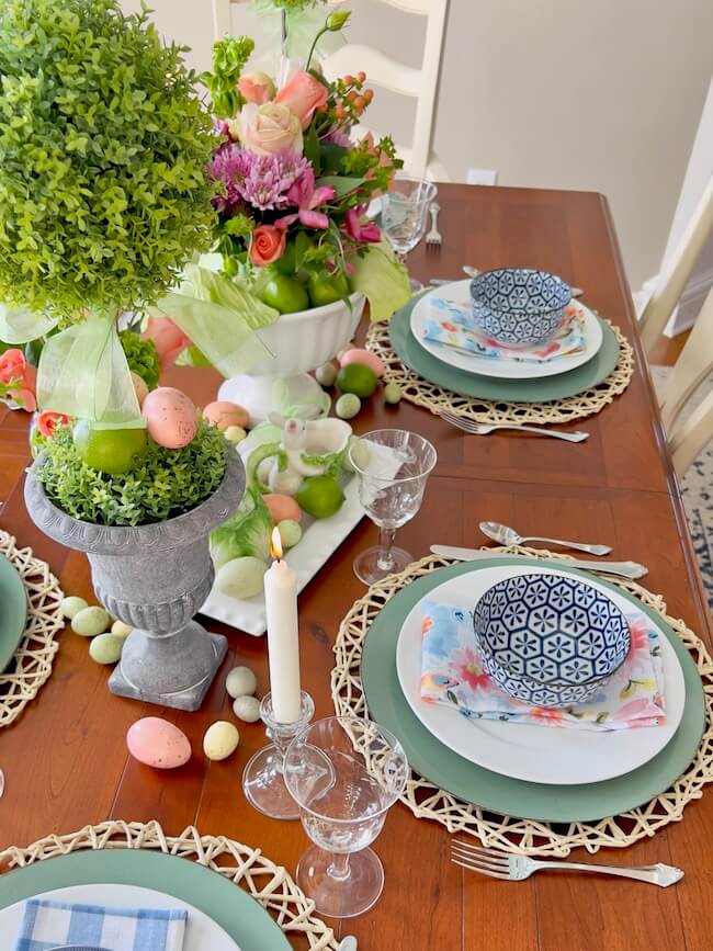 Set and Easter Table