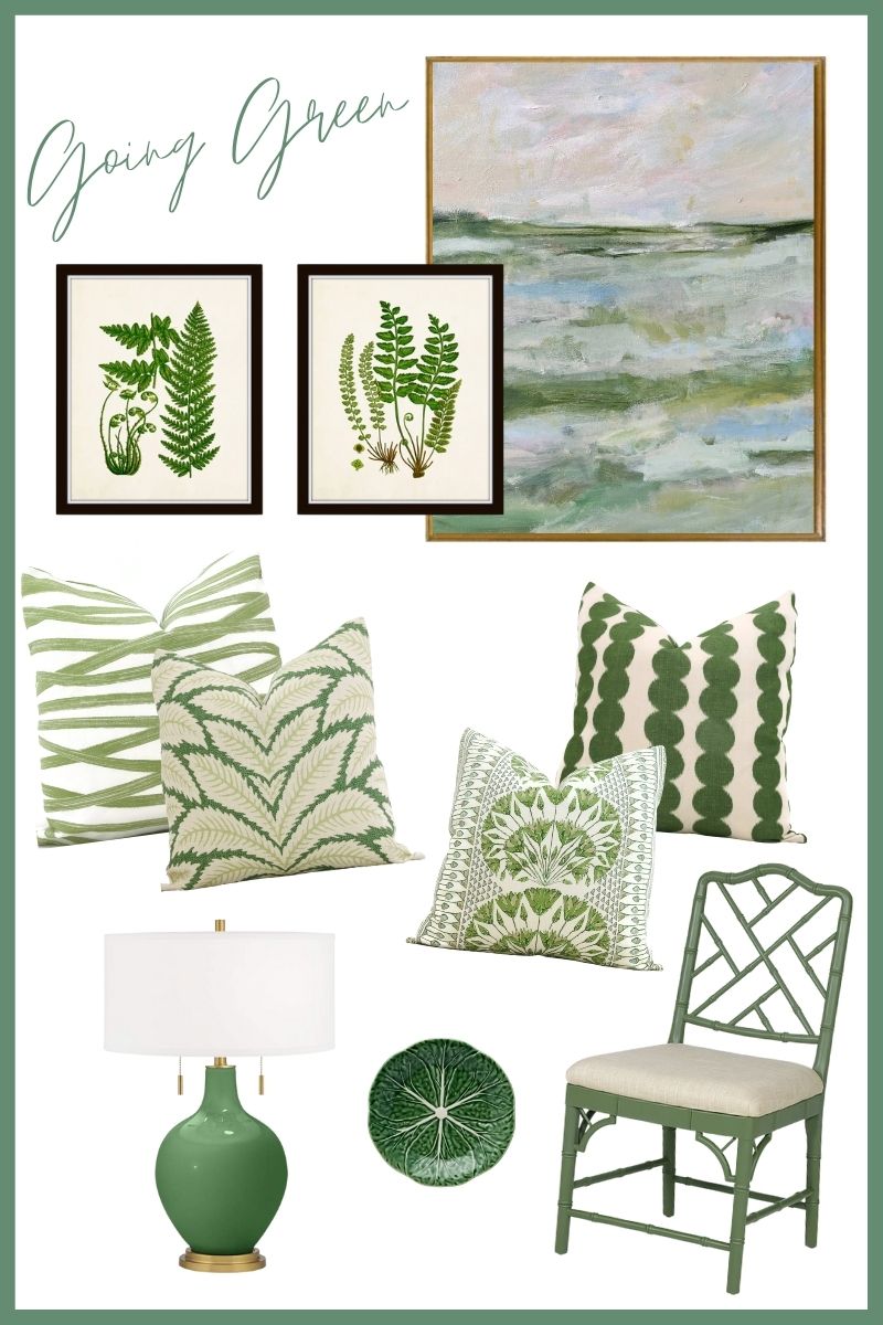 Green Home Decor Accents