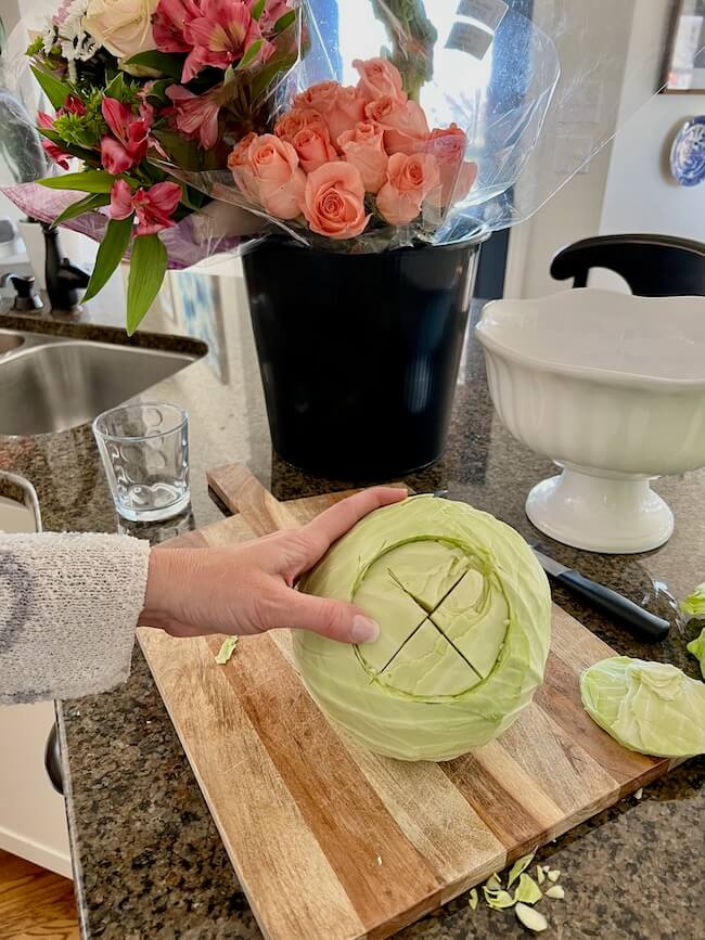 Cabbage Centerpiece