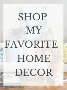 Shop My Favorite Home Decor