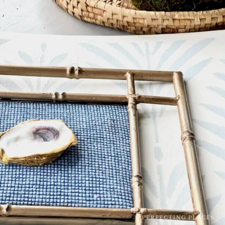 DIY Shell Art One Room Challenge