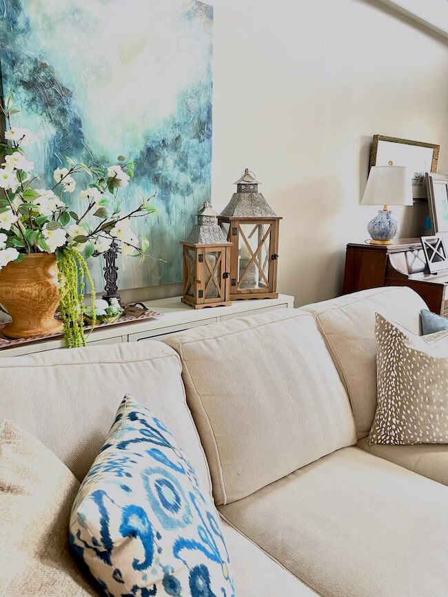 Spring Decor for Living Room