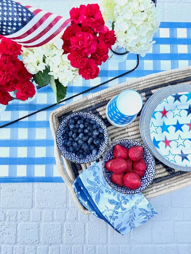 4th of July Table Decorations