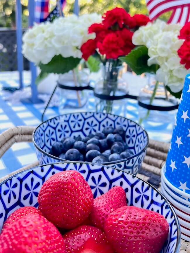 4th of July Table Decorations