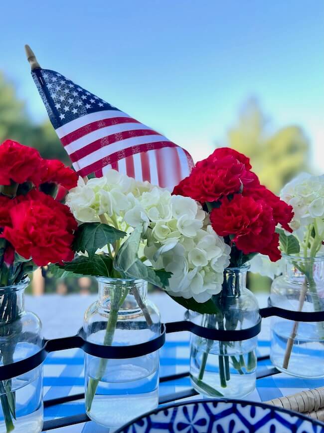 Patriotic Centerpiece for July 4th