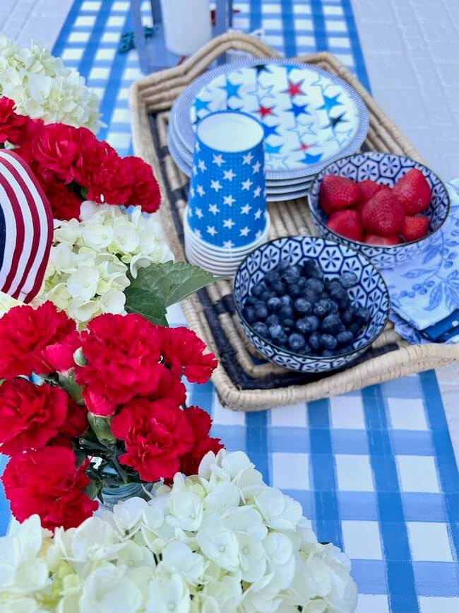 4th of July Table Decorations