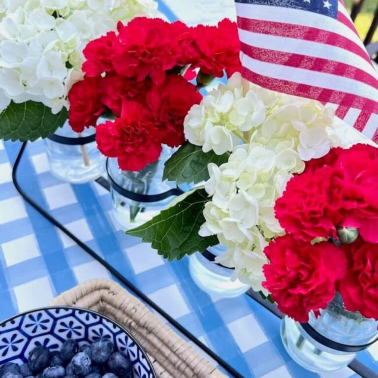 4th of July Table Decorations