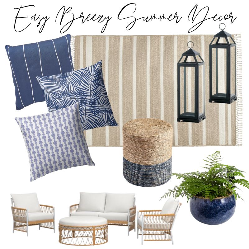 Ideas for Patio Decor from Walmart