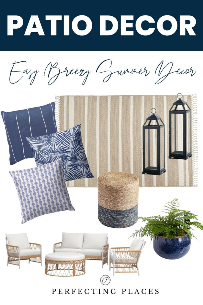 Ideas for Patio Decor from Walmart