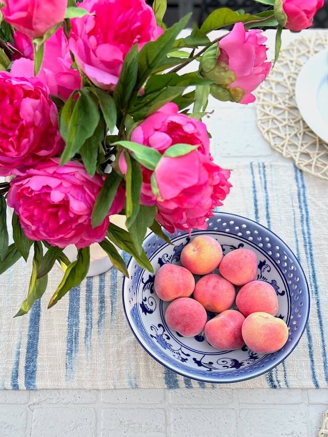 Peonies and Peaches