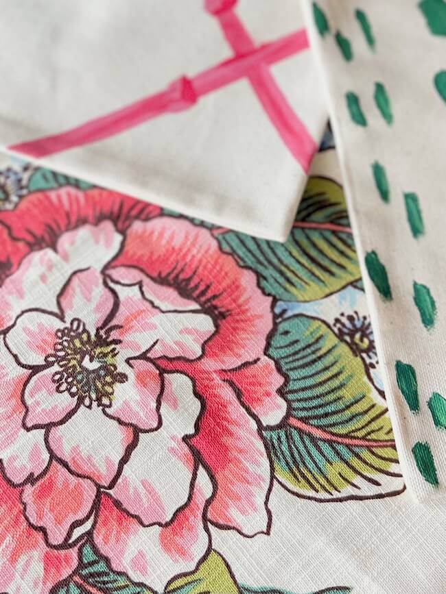 Fabric for Summer Throw Pillows