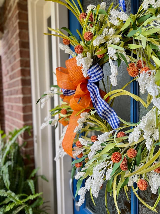 Early Fall Wreath for Front Door