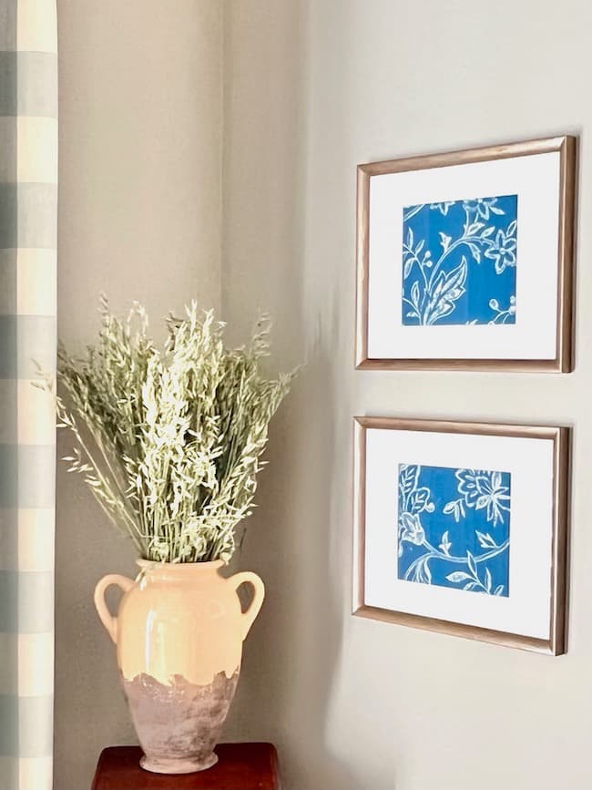 Fabric Art DIY for Wall decor