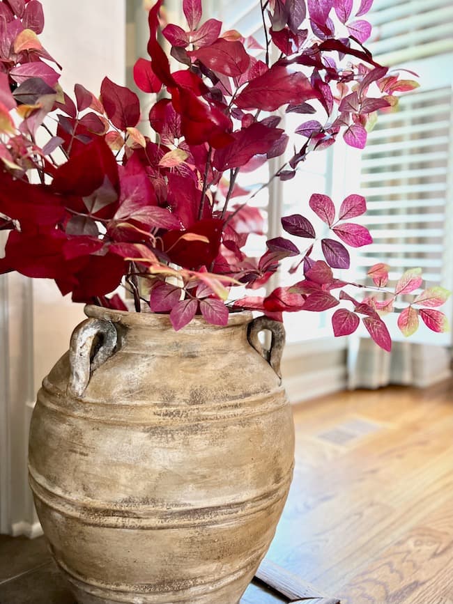 Paint a Vase for Fall DIY